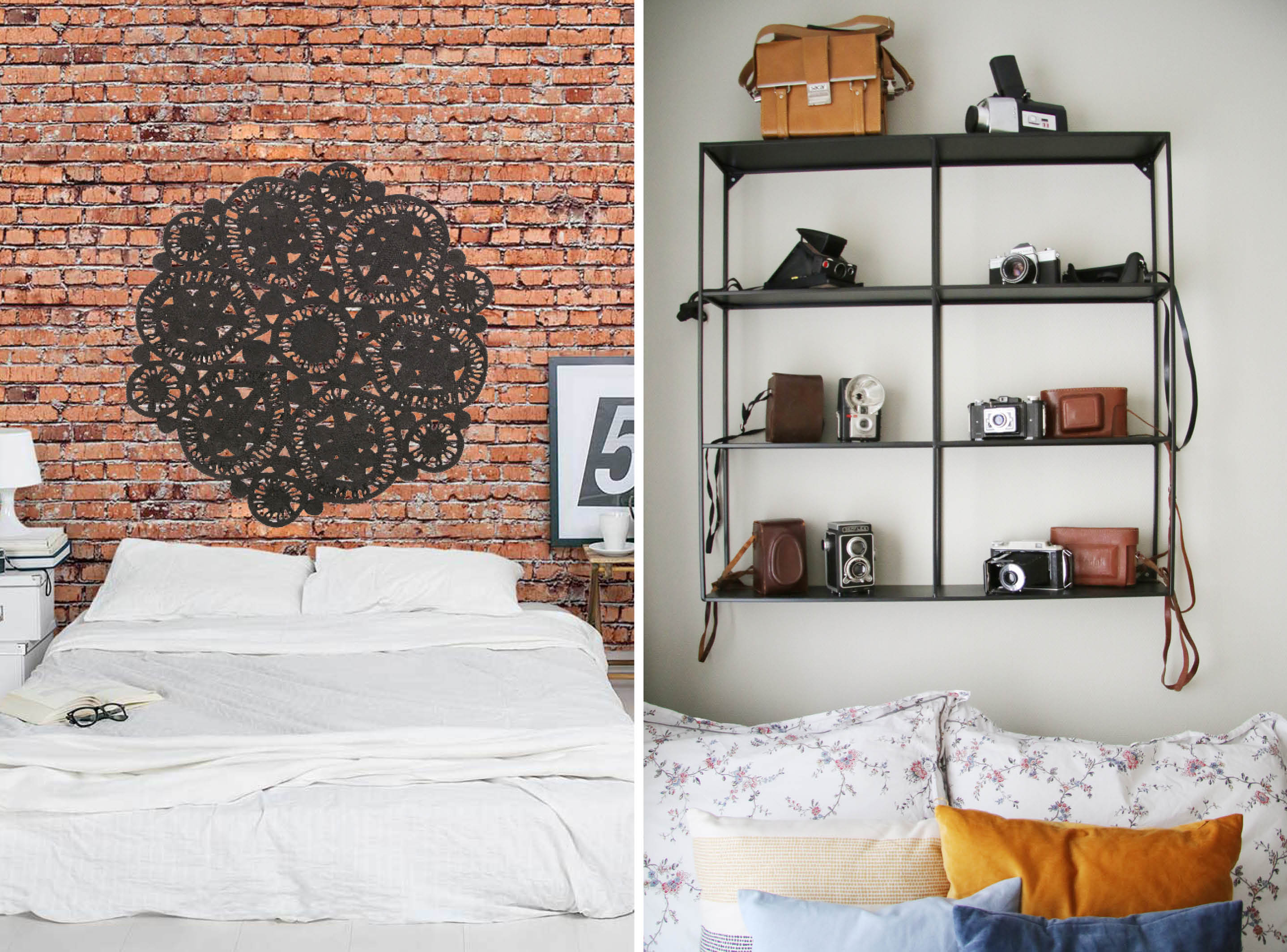 BePureHome coaster wand/vloerkleed - WOOOD Meert vakkenkast