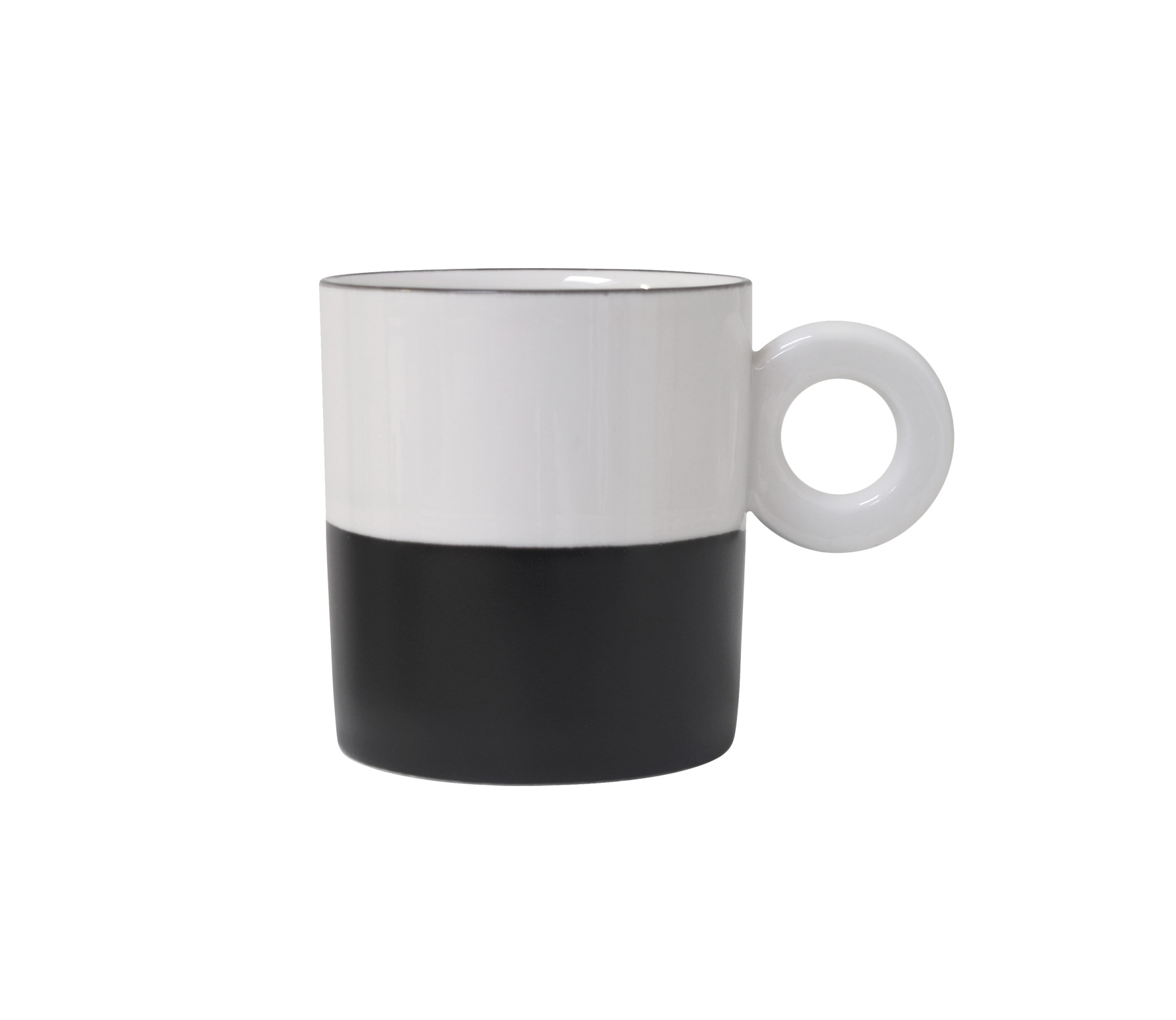 Hk Living Hkliving Mok Porselein Wit Met Zwart hk living kopen in de aanbieding Hk Living Hkliving Mok Porselein Wit Met Zwart hk living kopen in de aanbieding