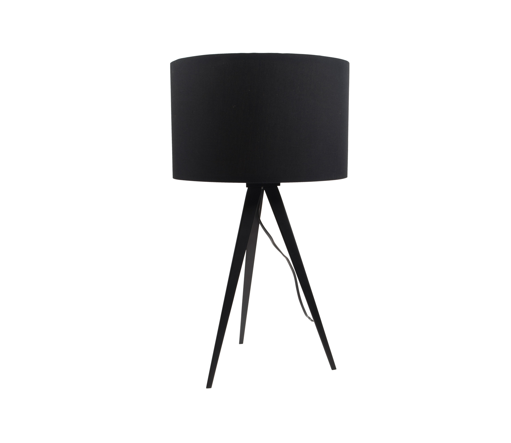 Zuiver Tripod Tafellamp Kunststofmetaal Zwart zuiver kopen in de aanbieding