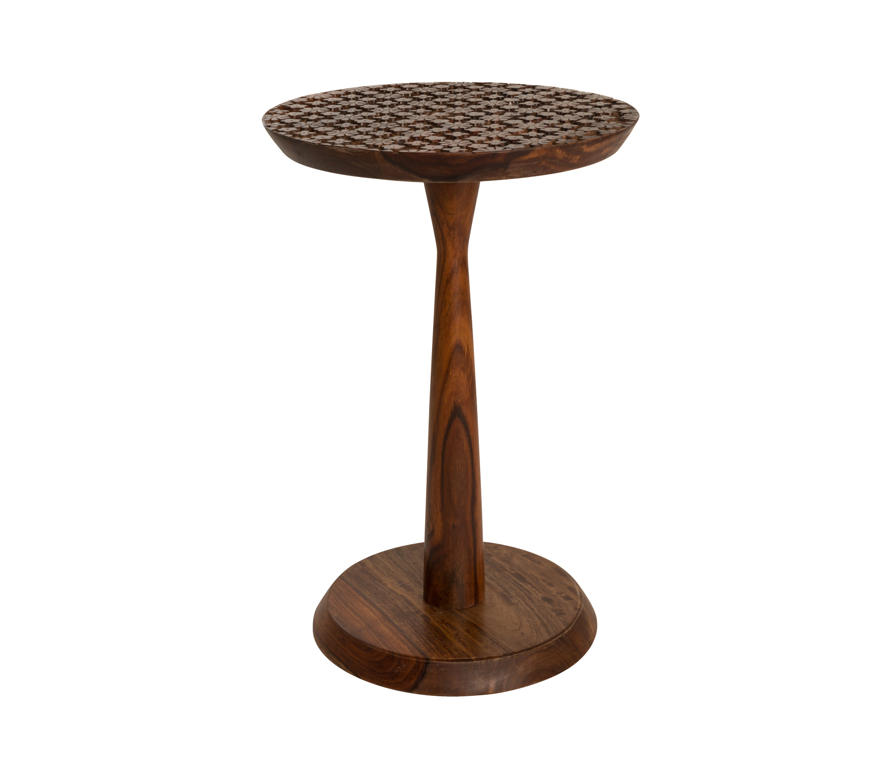 Dutchbone Sheesham Bijzettafel O 30 Cm Hardhout Bruin dutchbone kopen in de aanbieding