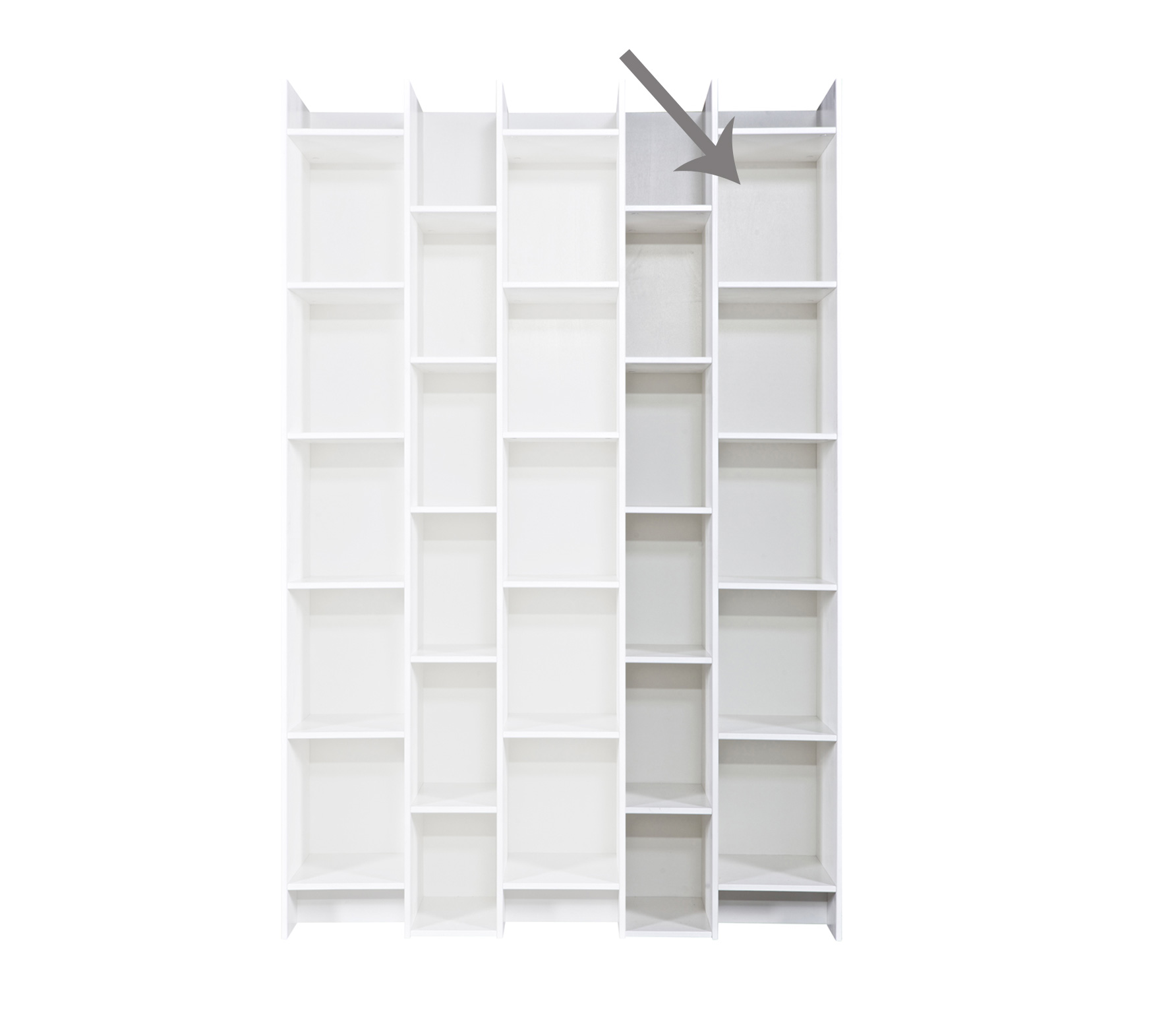 Woood Expand Uitbreiding Vakkenkast 200X50X35 Cm Grenen Wit woood kopen in de aanbieding