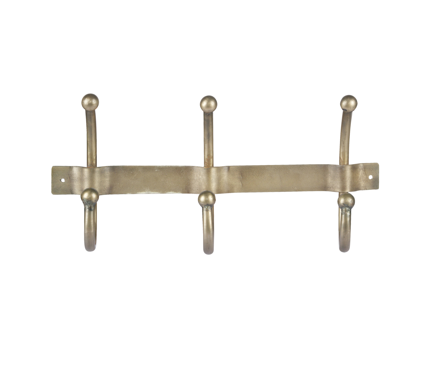 Woood Kapstok 3 Haken Metaal Antique Brass woood kopen in de aanbieding Woood Kapstok 3 Haken Metaal Antique Brass woood kopen in de aanbieding