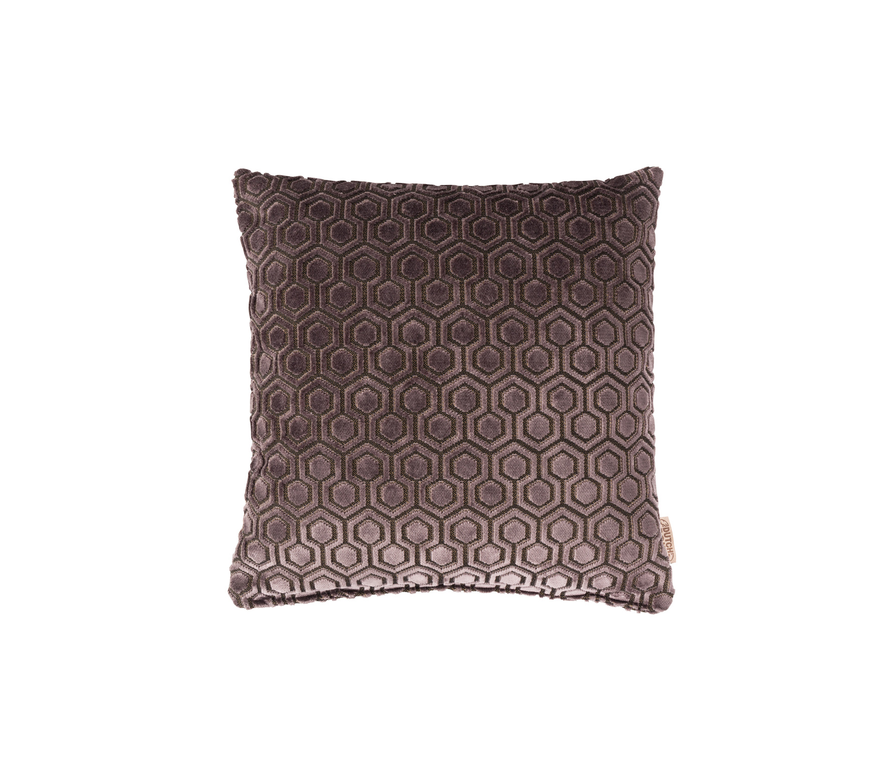 Dutchbone Dean Kussen 45X45 Cm Donkergrijs dutchbone kopen in de aanbieding