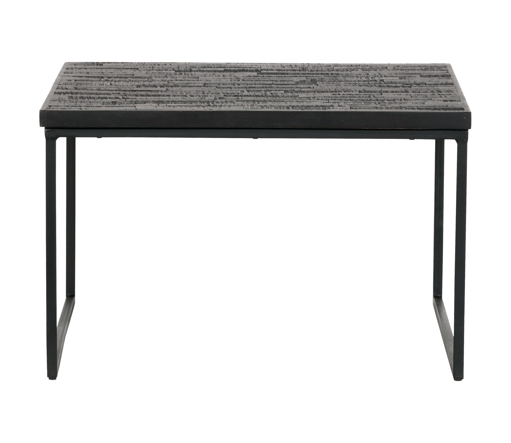 Bepurehome Sharing Bijzettafel Vierkant Houtmetaal Zwart bepurehome kopen in de aanbieding