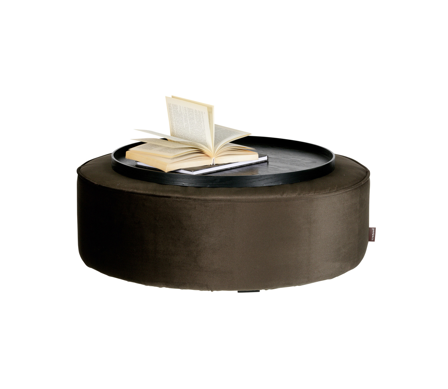 Woood Sara Poef Velvet 26Xo78 Cm Warmgroen woood kopen in de aanbieding