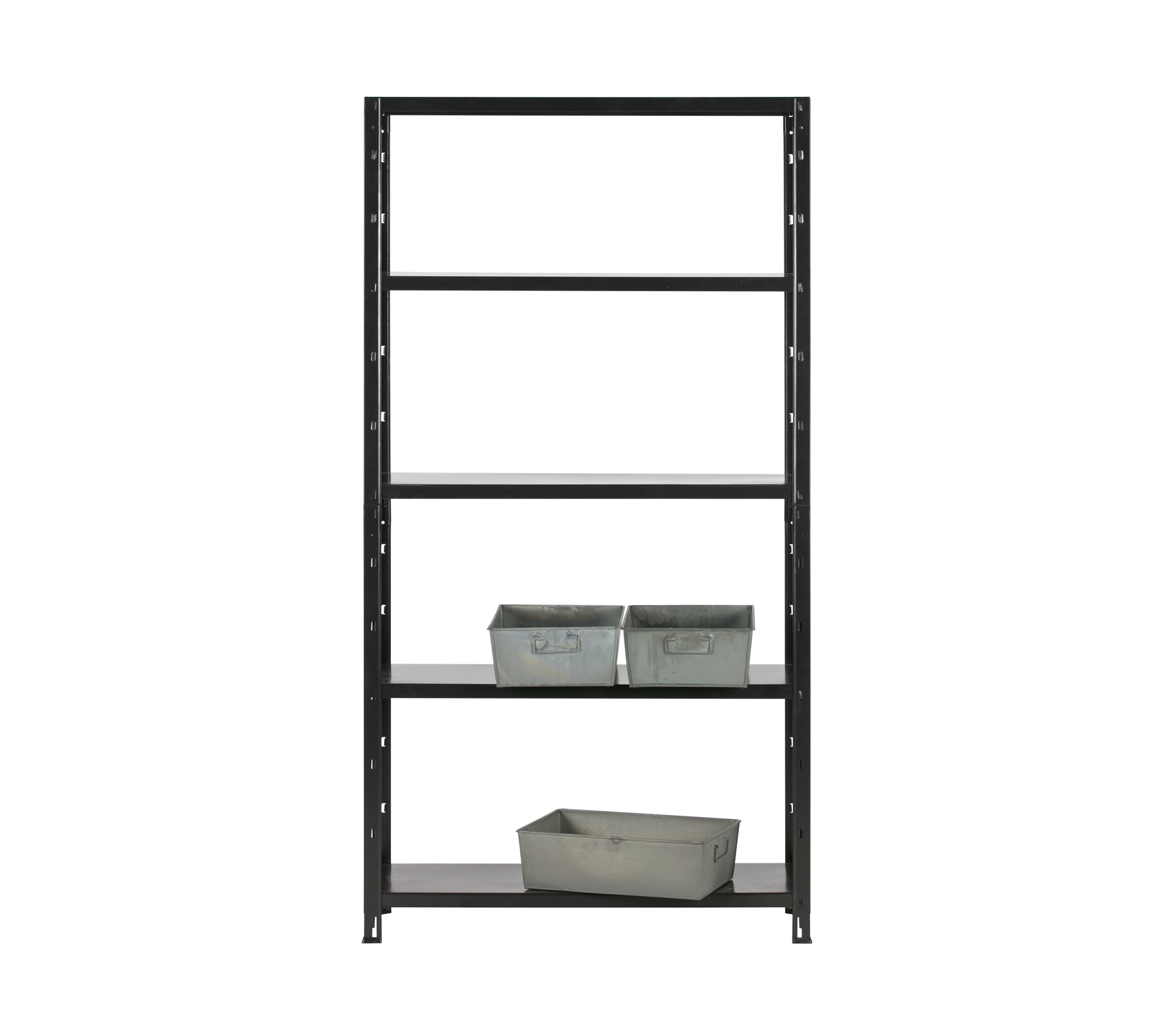 Woood Exclusive Auke Wandrek 174X90X30 Cm Metaal Zwart woood exclusive kopen in de aanbieding