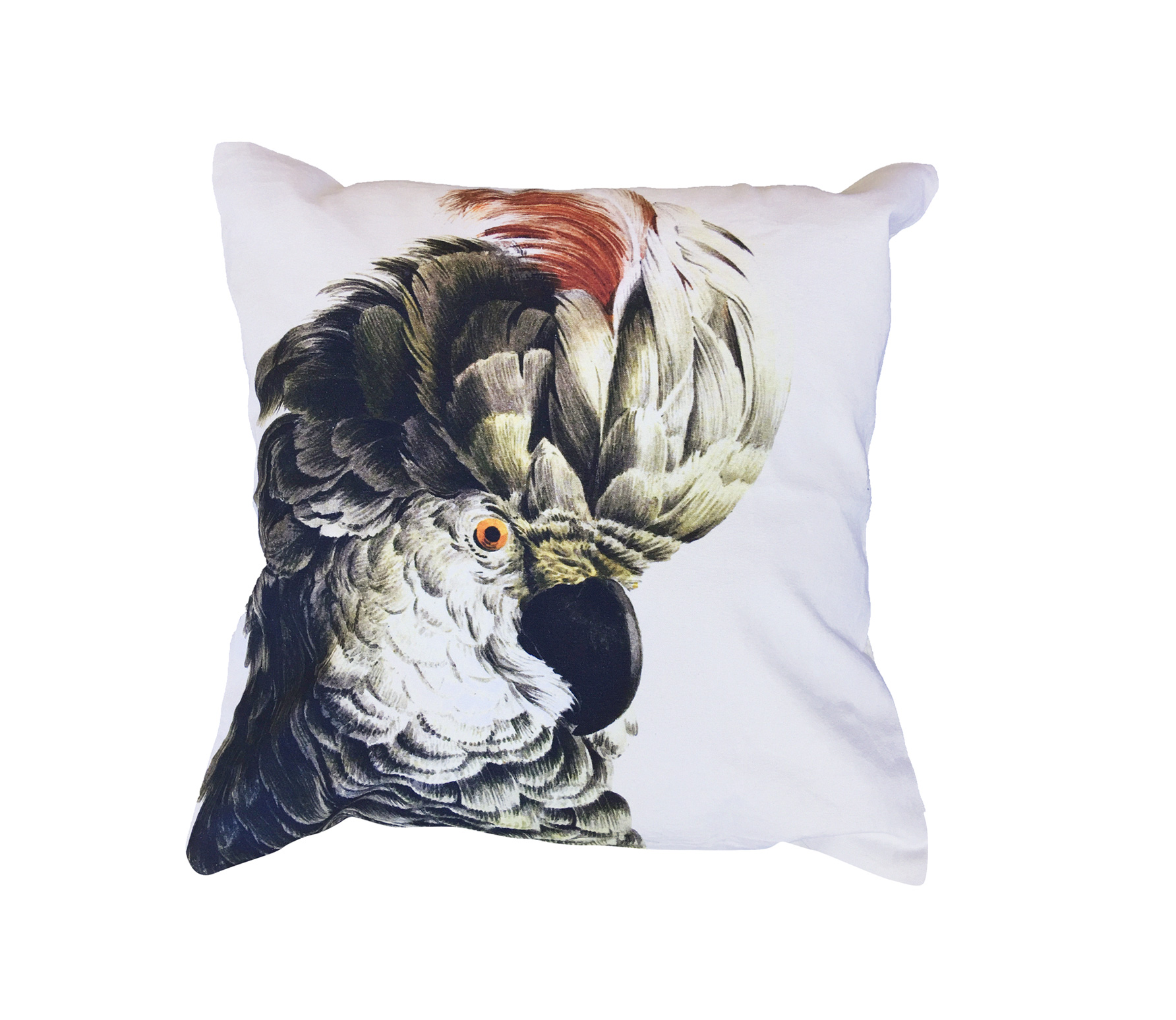 Selected By Kussenhoes Papegaai Print 50X50 Cm Velvet Multicolor selected by kopen in de aanbieding