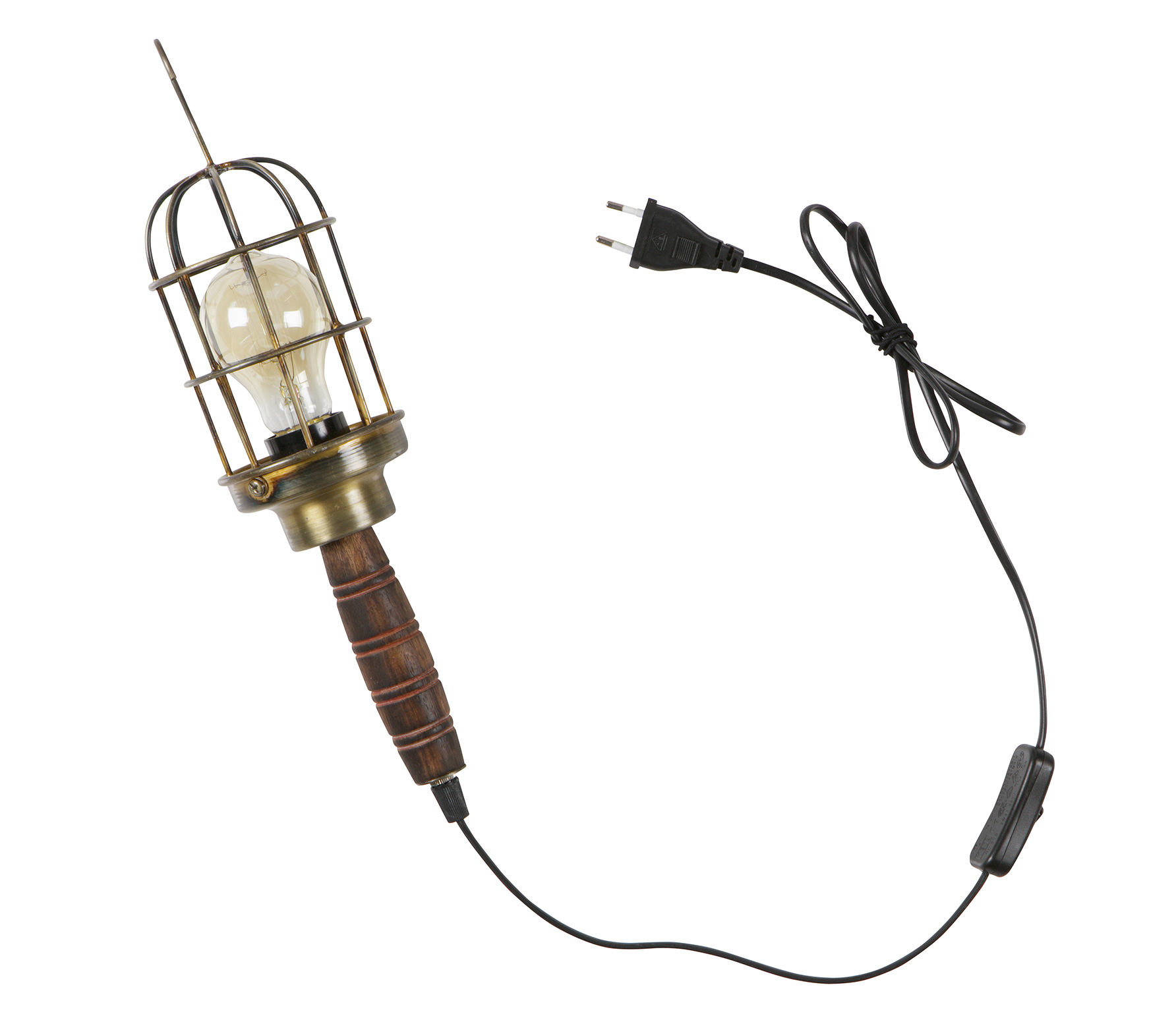 Bepurehome Mine Looplamp Metaal Antique Brass bepurehome kopen in de aanbieding