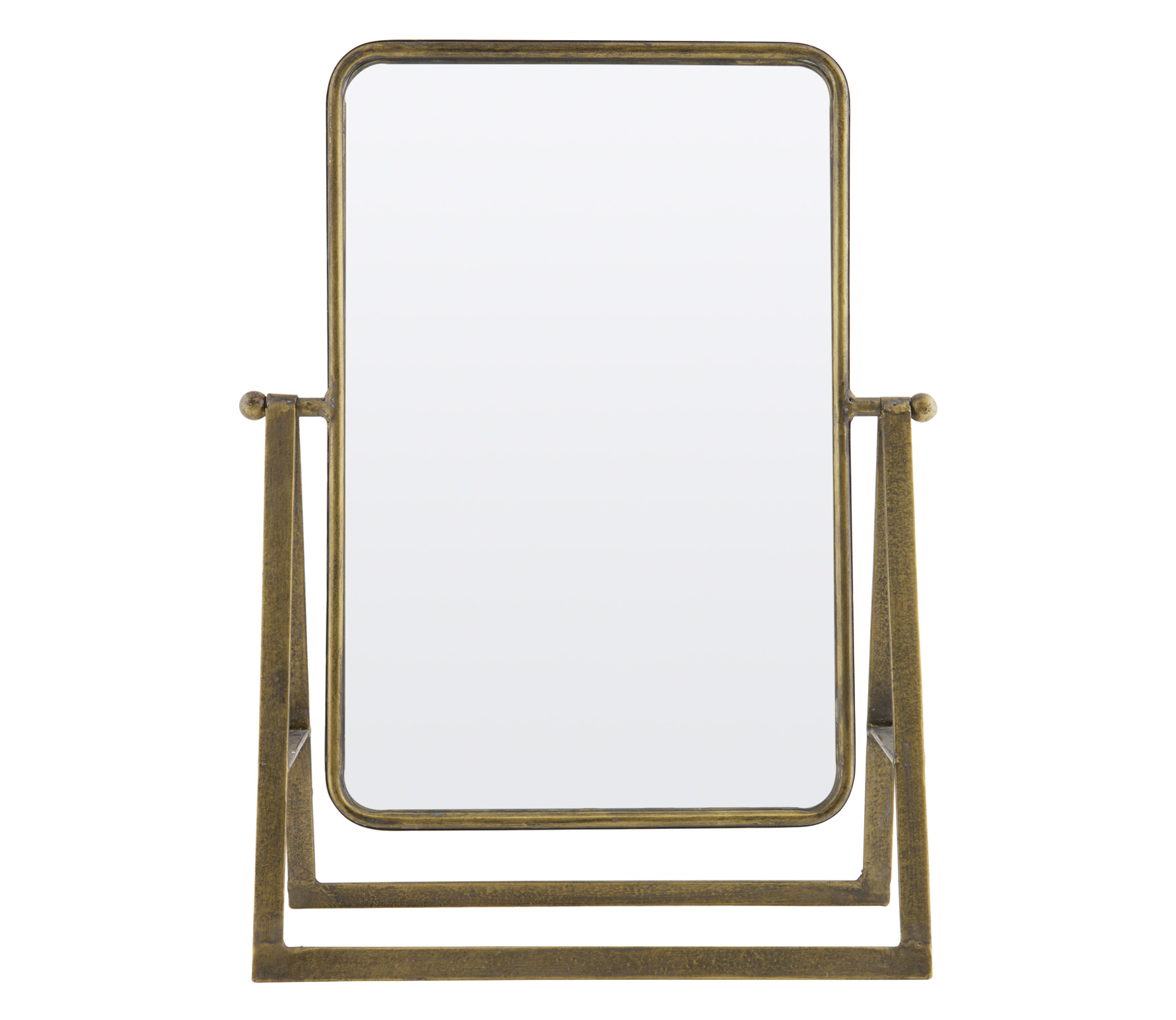 Bepurehome Say Cheese Spiegel Metaal Antique Brass bepurehome kopen in de aanbieding