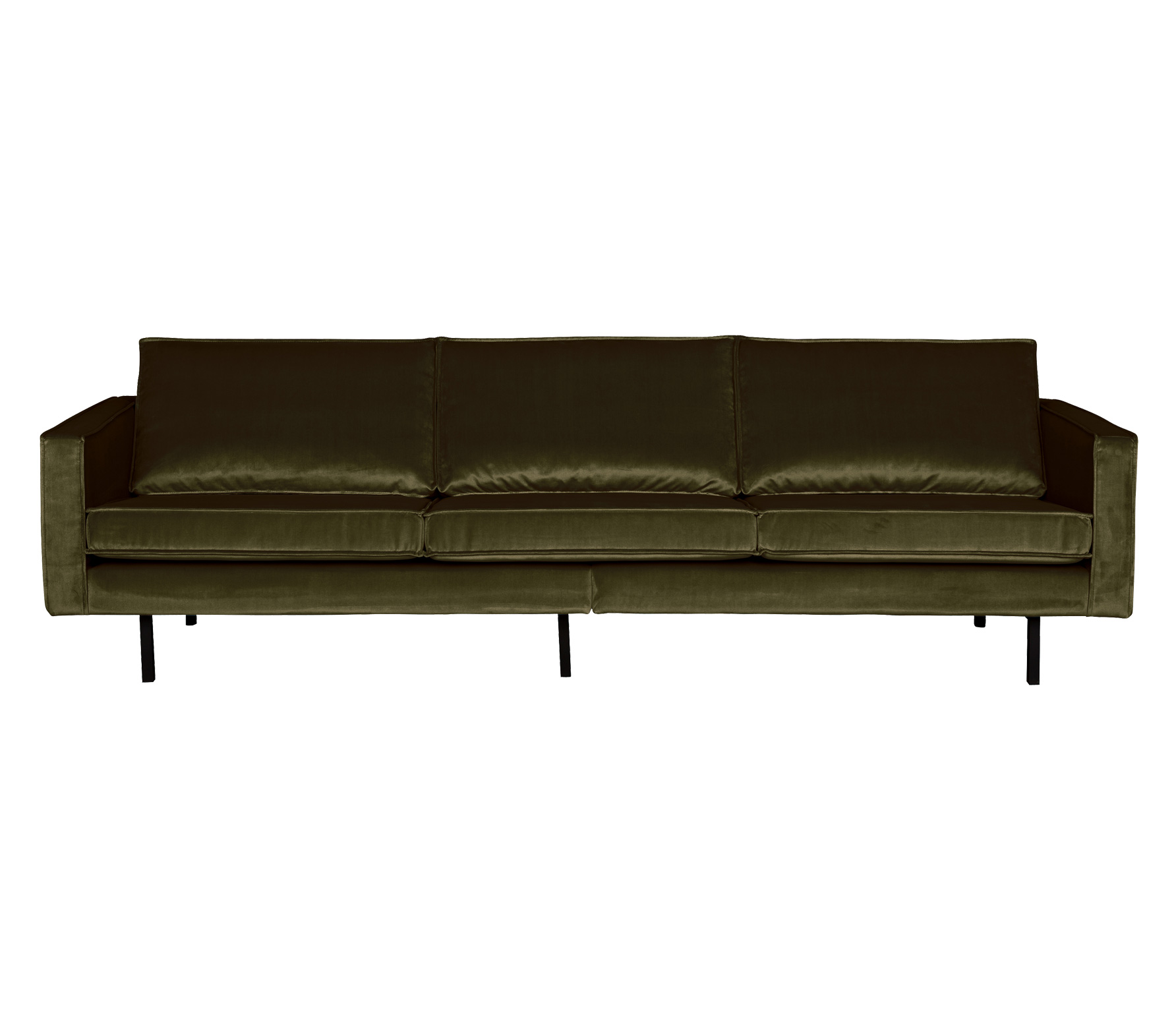 Bepurehome Rodeo 3 Zits Bank Velvet Donkergroen bepurehome kopen in de aanbieding