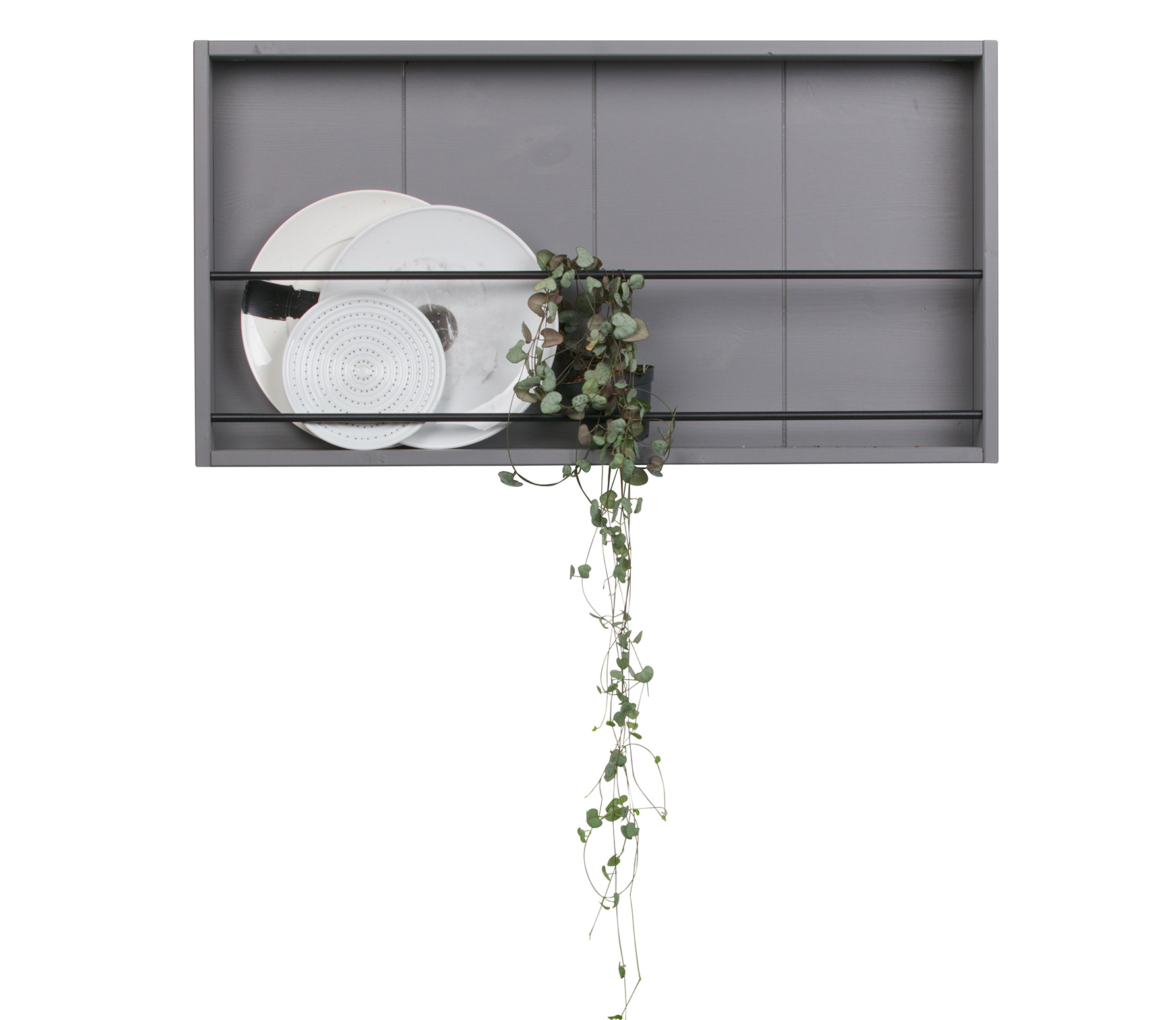 Woood Exclusive Swing Letterbak Geschuurd Grenen Betongrijs woood exclusive kopen in de aanbieding