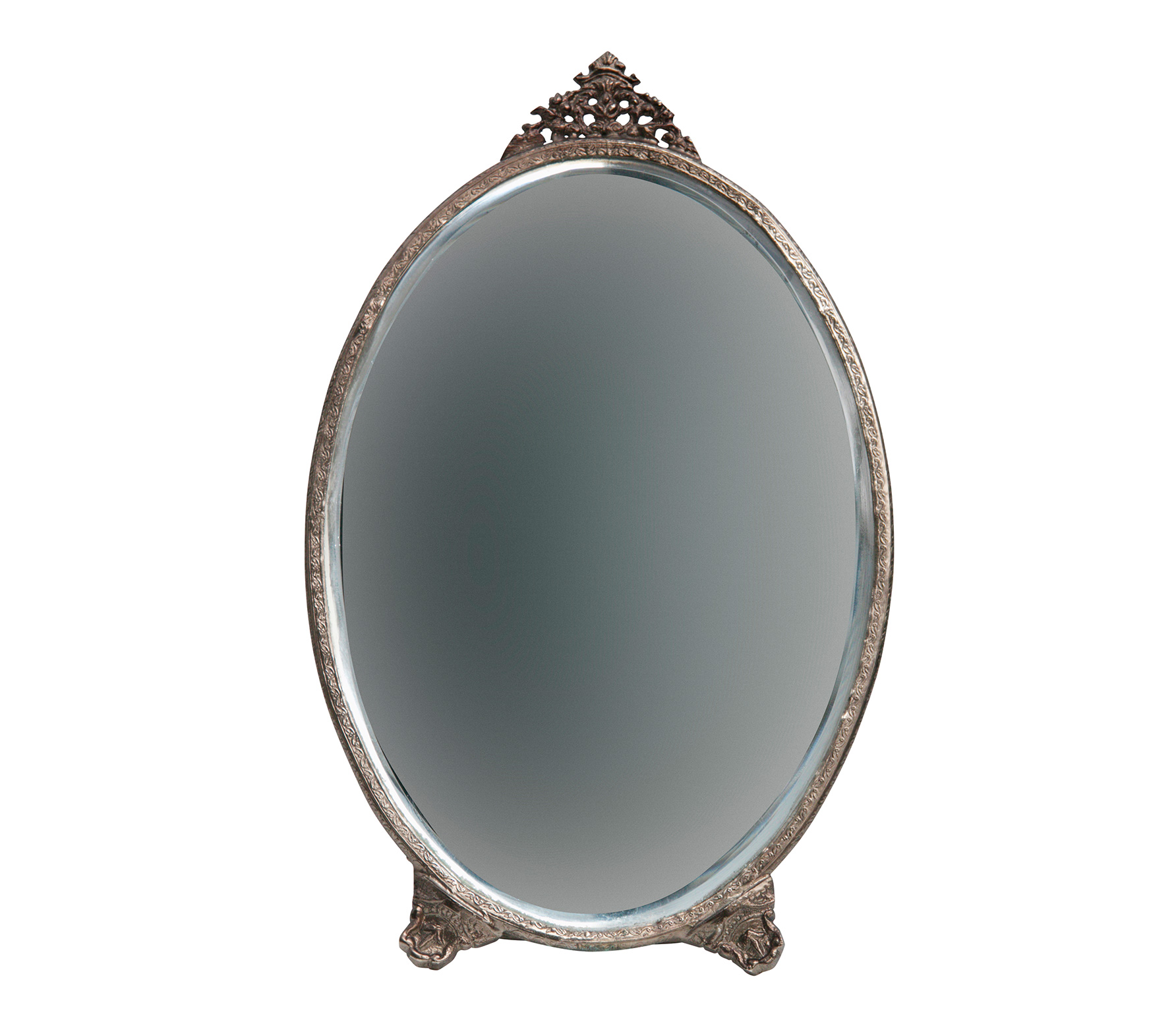 Bepurehome Posh Spiegel Ovaal Metaal Antique Brass bepurehome kopen in de aanbieding