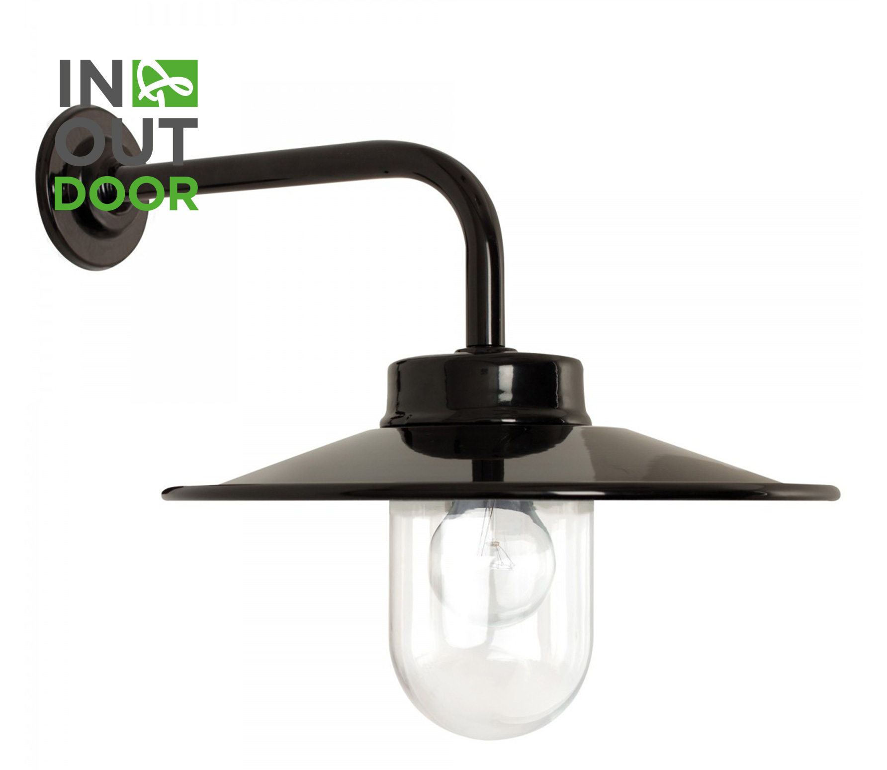 Selected By Vita Retro Wandlamp Metaal Zwart selected by kopen in de aanbieding