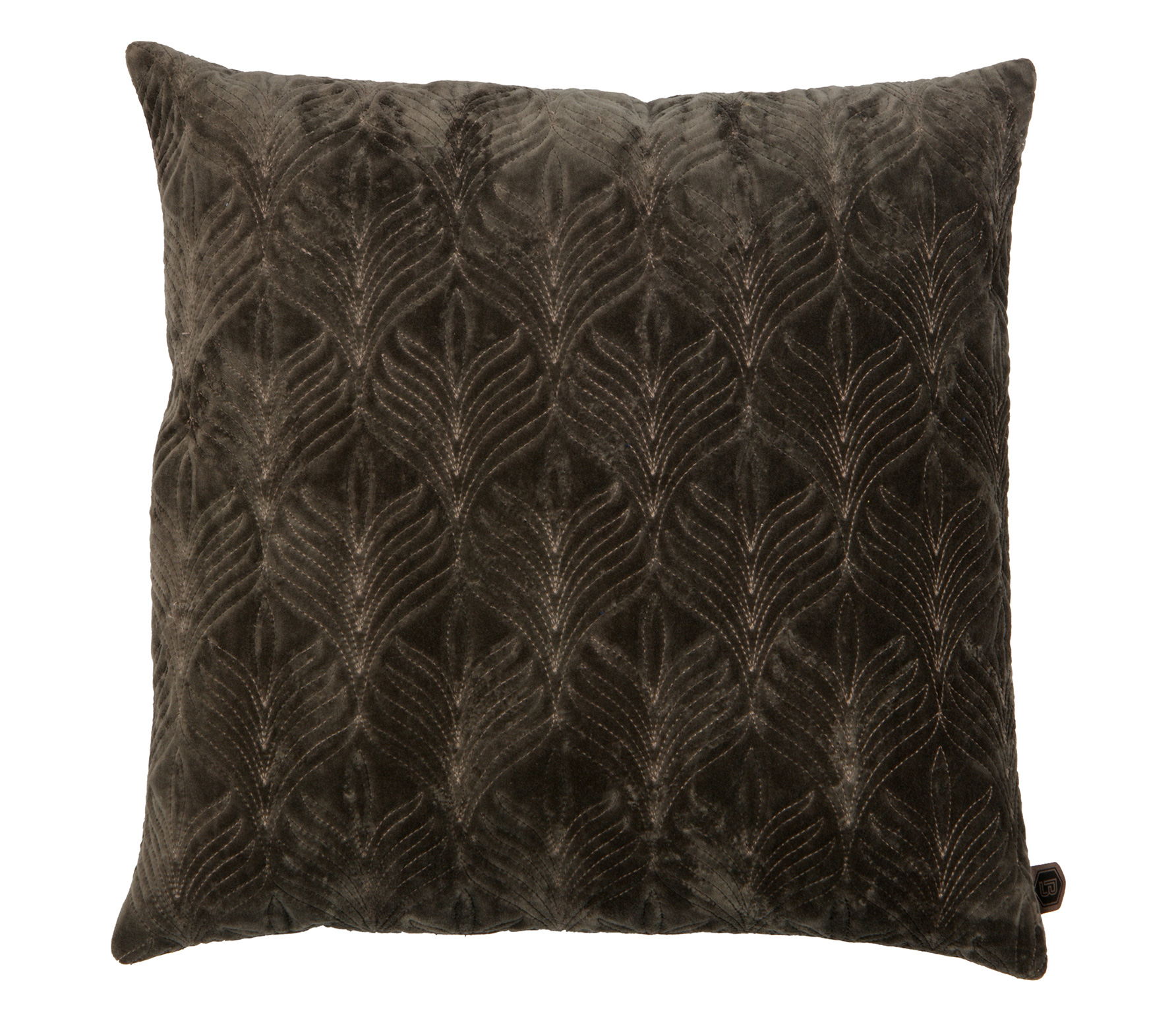 Bepurehome Twig Kussen Velvet 50X50 Cm Klei bepurehome kopen in de aanbieding