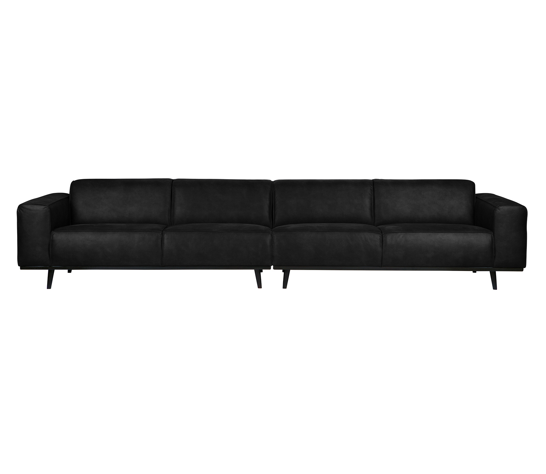 Bepurehome Statement 4 Zits Xl Bank 372 Cm Suedine Zwart bepurehome kopen in de aanbieding