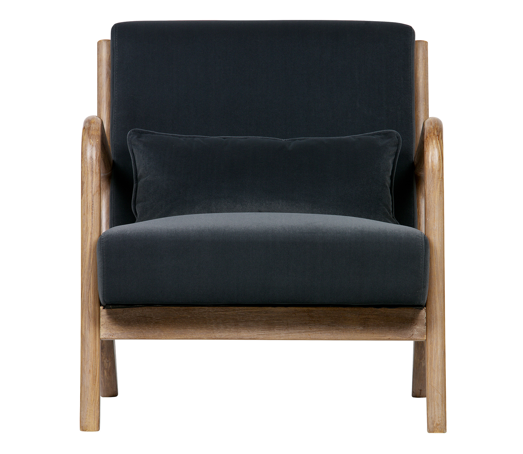 Woood Mark Fauteuil Velvet Antraciet Grijs woood kopen in de aanbieding Woood Mark Fauteuil Velvet Antraciet Grijs woood kopen in de aanbieding