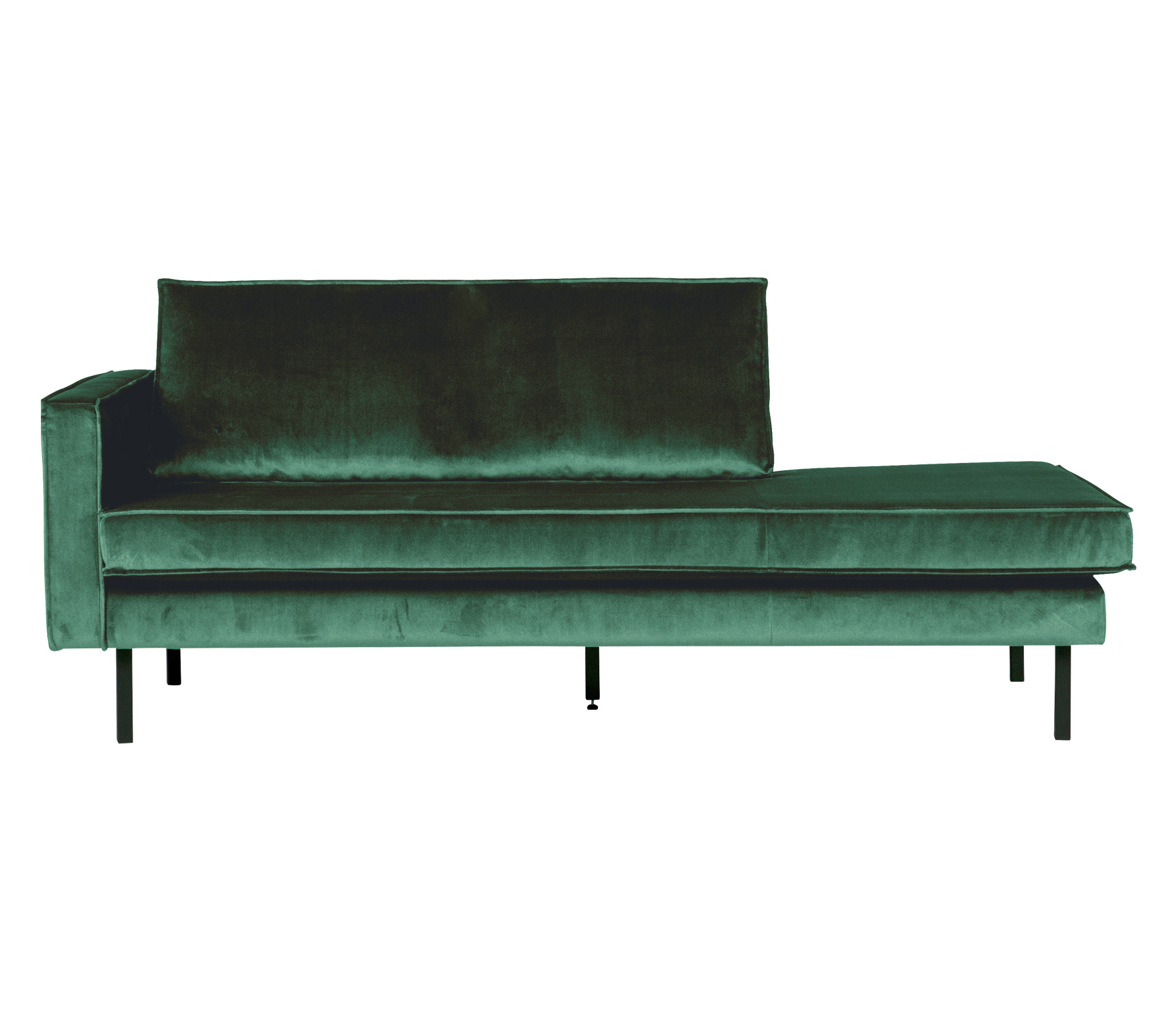 Bepurehome Rodeo Daybed Velvet Green Forest Links bepurehome kopen in de aanbieding