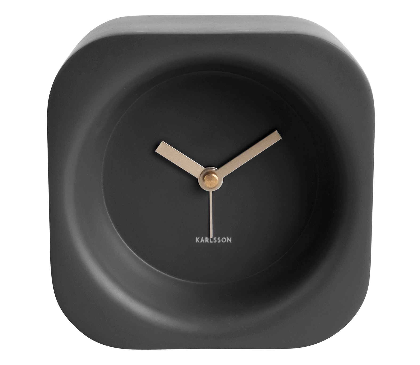 Selected By Alarmklok Chuncky Polyresin Mat Zwart selected by kopen in de aanbieding