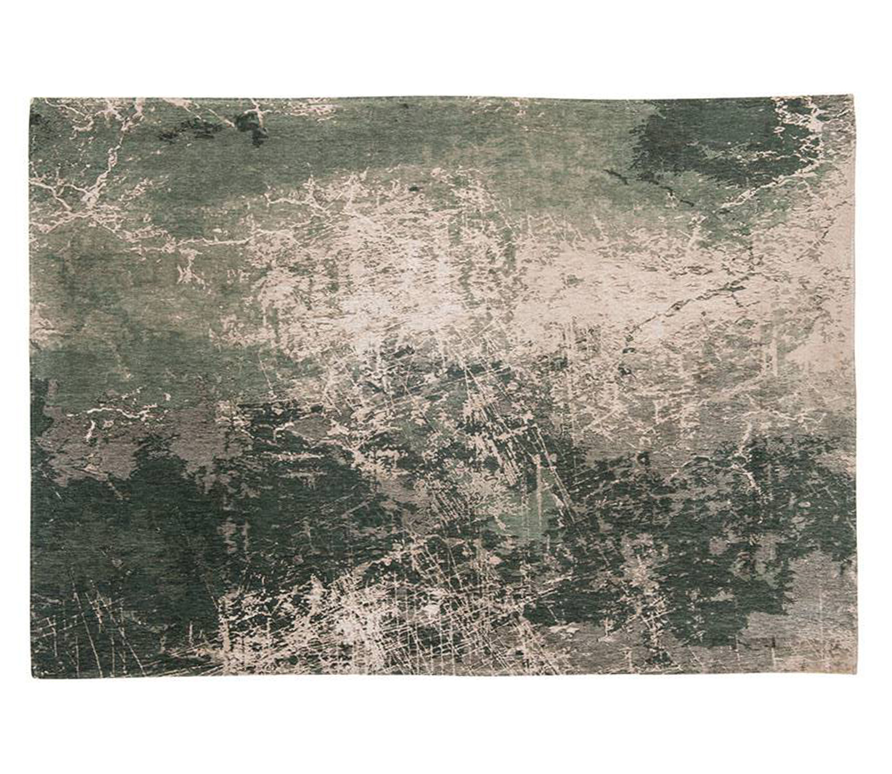 Selected By Mad Men Cracks Vloerkleed 170X240 Cm Katoen Dark Pine selected by kopen in de aanbieding