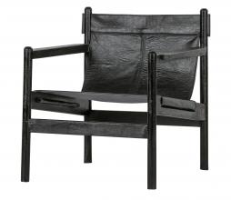 Afbeelding van product: BePureHome Chill fauteuil leer zwart