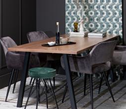 Afbeelding van product: WOOOD Exclusive James eettafel 200x90 cm noten