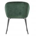 Thumbnail vanWOOOD Sien eetkamerstoel velvet warmgroen 