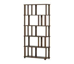 WOOOD Riss boekenkast eikenhout 186x90 cm naturel