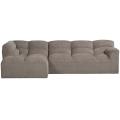 WOOOD Tibas chaise longue geweven stof zand